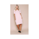 Orb Heather - Luxe Jersey Boyfriend Tee Dress