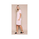 Orb Heather - Luxe Jersey Boyfriend Tee Dress