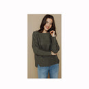 Orb Women's Mira-Wide Neck Slouchy Pullover