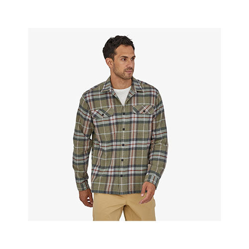 Patagonia Men's Long Sleeve Cotton Midweight Fjord Flannel