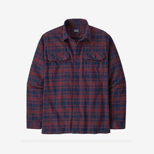 Patagonia Men's Long Sleeve Cotton Midweight Fjord Flannel