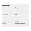 Petzl William Screw-Lock Carabiner