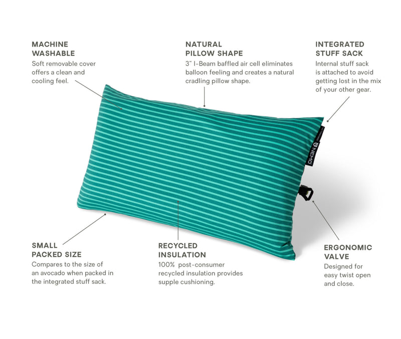 Nemo Equipment Fillo Elite Luxury Backpacking Pillow