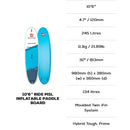 Red Paddle 10'6 Ride MSL SUP Board Package With Fins