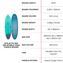 2023 Red Paddle 10'8 x34" Activ Yoga Paddle Board