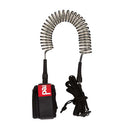 Red Paddle 8' Coiled Leash