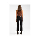 Rhythm Women's Straight Leg Cropped Jeans