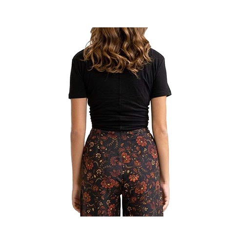 Rhythm Women's Linen Slub Boyfriend Tee