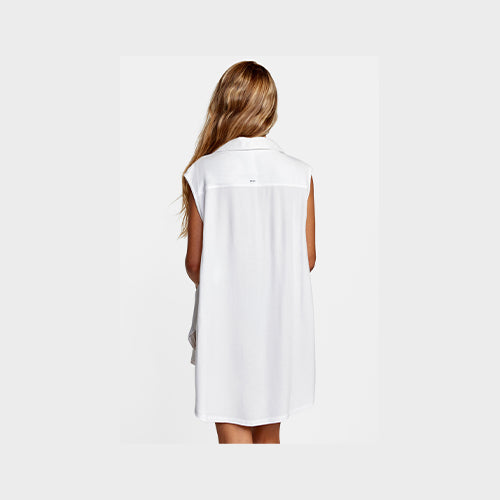 RVCA Women's Farewell Shirt Dress