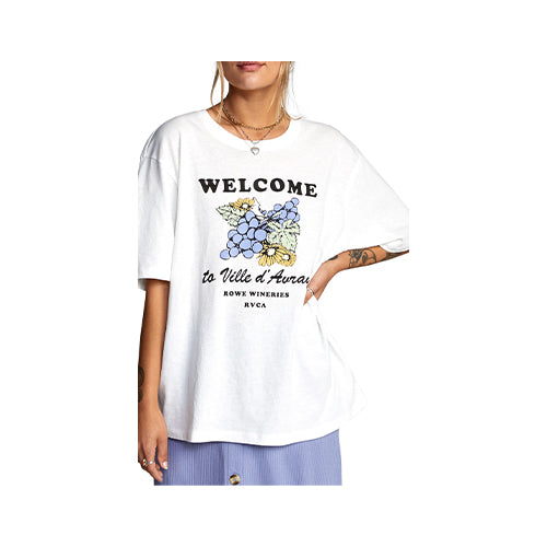 RVCA Women's Wineries Oversized Tee