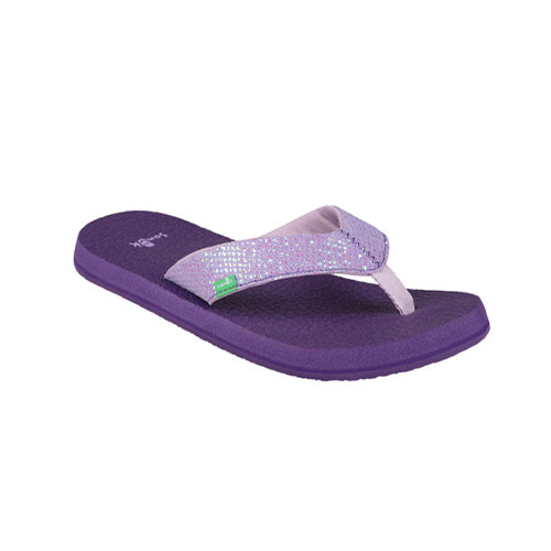 Sanuk Kids' Yoga Glitter Sandal