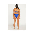 Volcom Women's Simply Rib V-Neck Bikini Top and Simply Rib Retro Bottoms