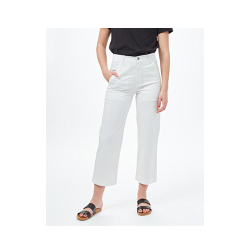Ten Tree Women's Twill Cropped Wide Leg