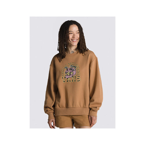 Vans Women's Better Daze Blousant Fleece Pullover Crew