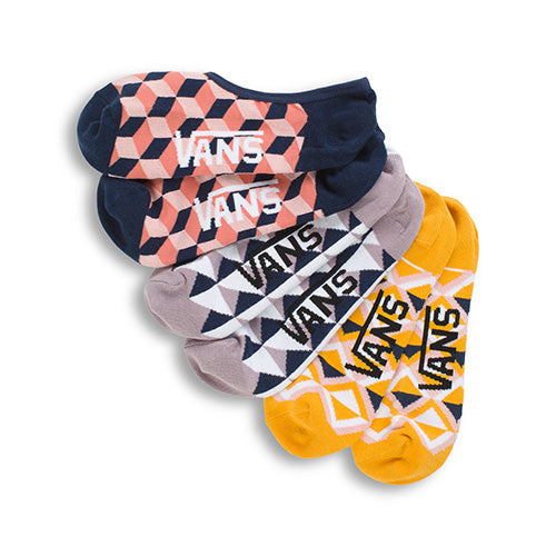 Vans Geo Mix Canoodle Socks - 3 Pack