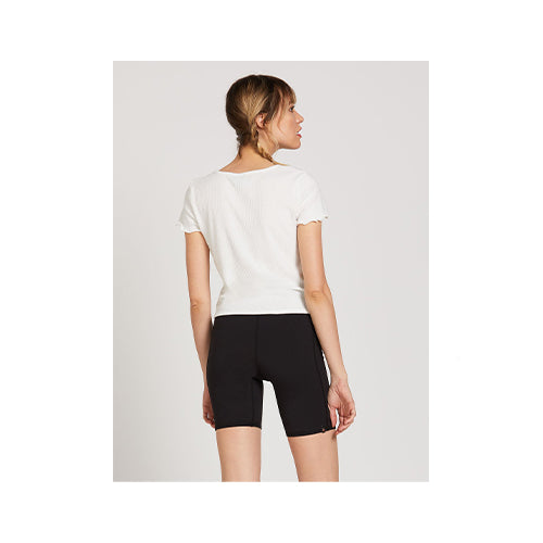 Volcom Women's Lived in Lounge Short Sleeve
