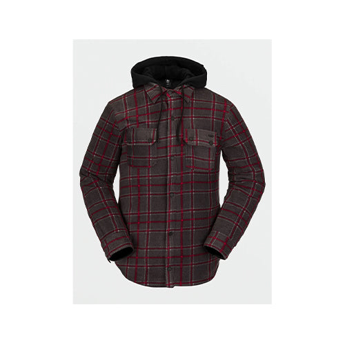 Volcom Men's Field Insulated Flannel Jacket