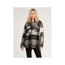 Volcom Women's Silent Sherpa Plaid Jacket