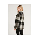 Volcom Women's Silent Sherpa Plaid Jacket